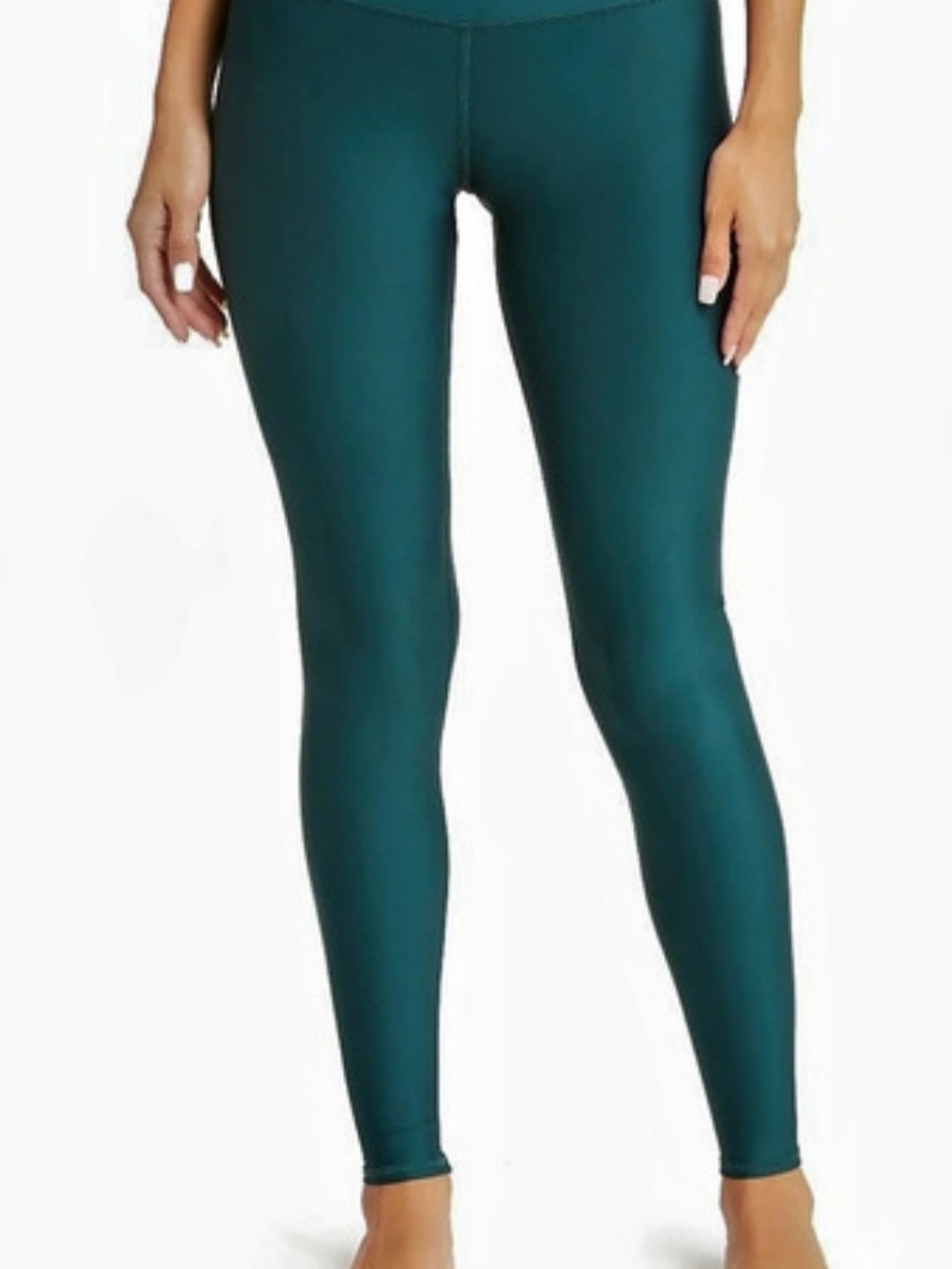 Alo Green Leggings Size XS Like New